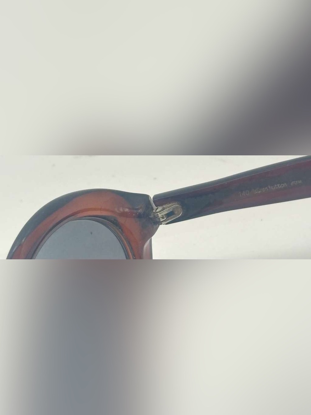 Lauren LS82PL Brown Oval Sunglasses Frames Only - Picture 7 of 8